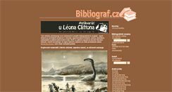 Desktop Screenshot of bibliograf.cz